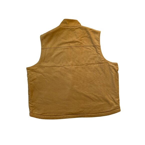 Tecovas Ranch Wear Canvas Full Zip Sherpa Lined Duck Vest NEW - Picture 3 of 3